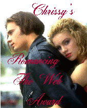 Chrissy's Romancing the Web Award